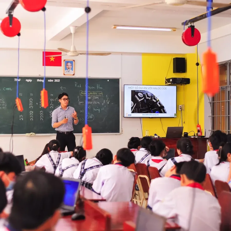 Lớp học chất lượng tại Nguyễn Thanh Vinh